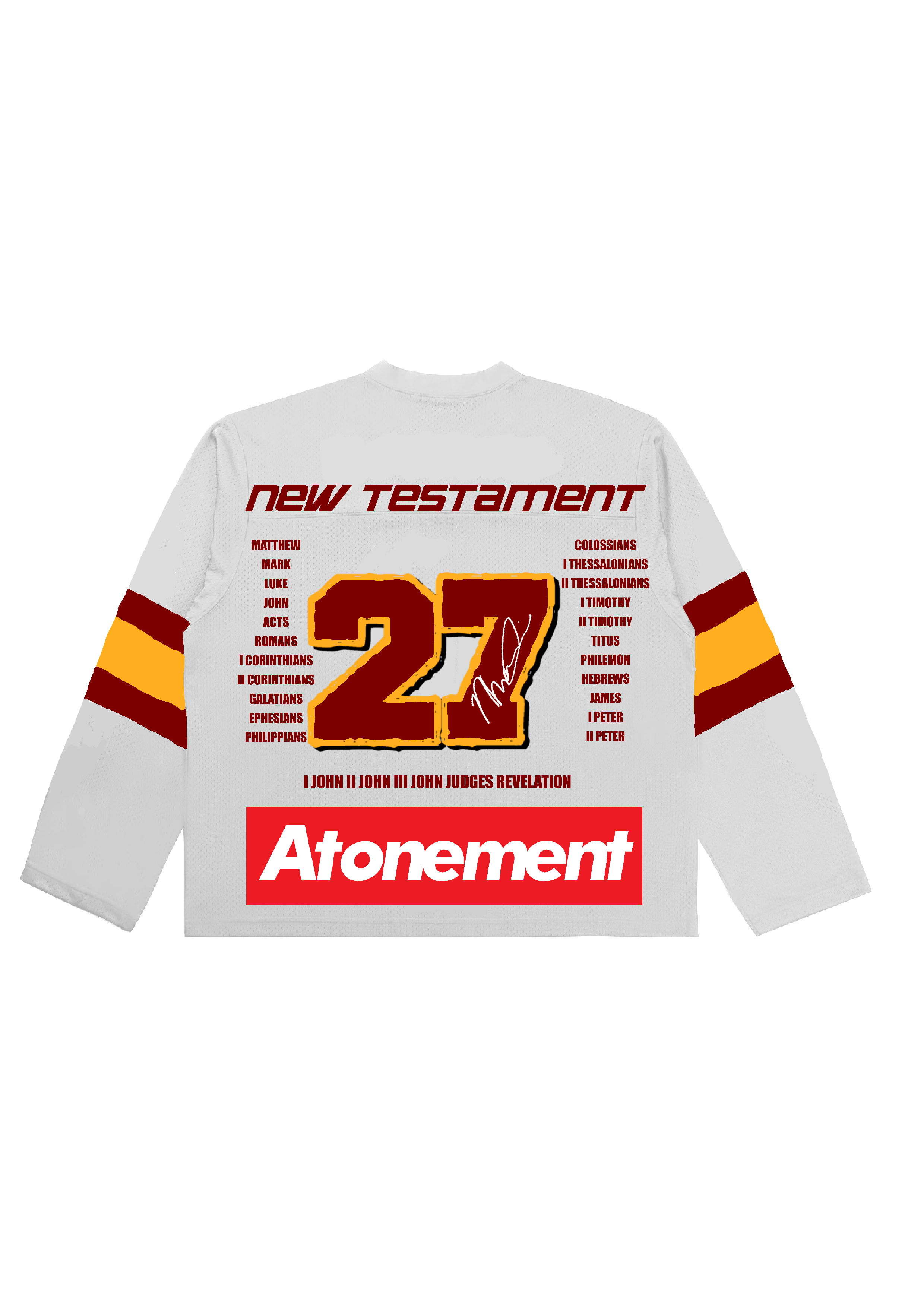 NEW TESTAMENT HOCKEY JERSEY